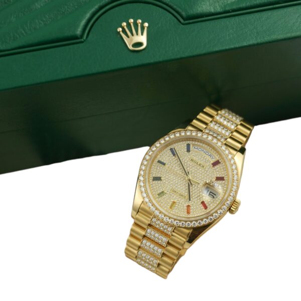 rolex day date 36 on wrist