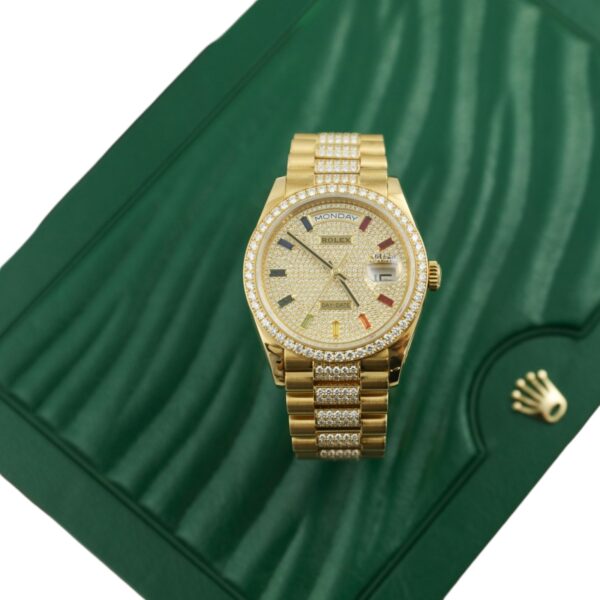 rolex day date 36 yellow gold